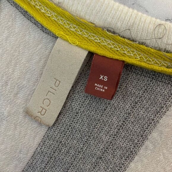 Anthropologie Pilcro Slub Knit Top XS - Picture 5 of 7